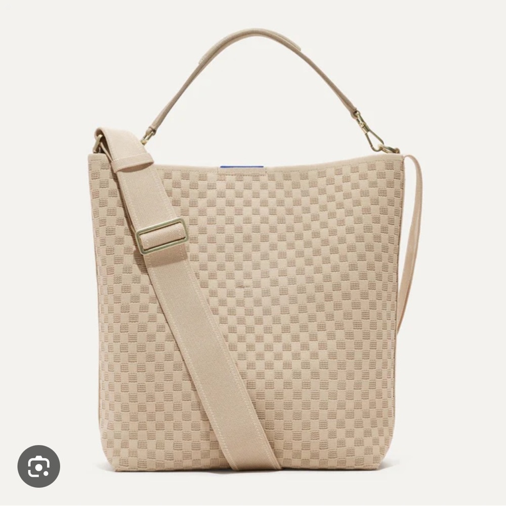 Rothy’s Knot Brown khaki bucket bag excellent pre owned condition